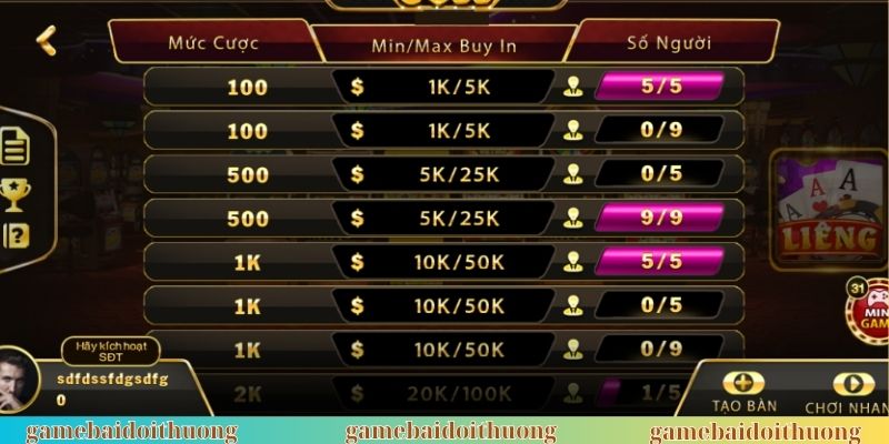 Game bài Liêng khẳng định uy tín vững mạnh