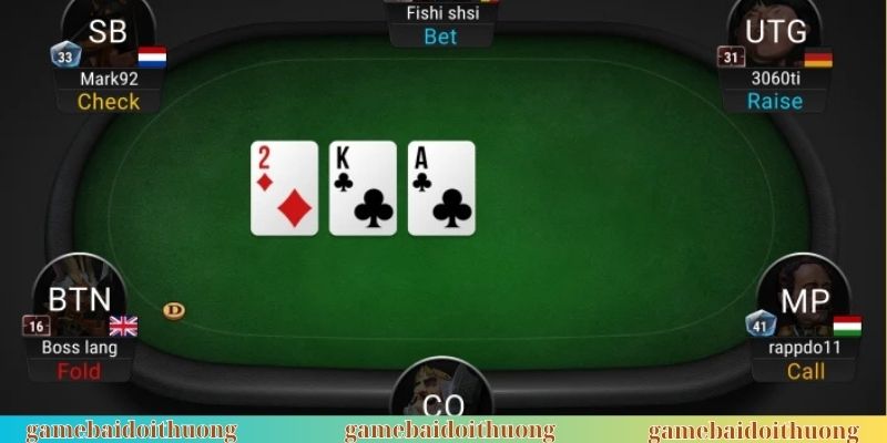 Yếu tố hù dọa áp dụng hiệu quả khi chơi Poker offline